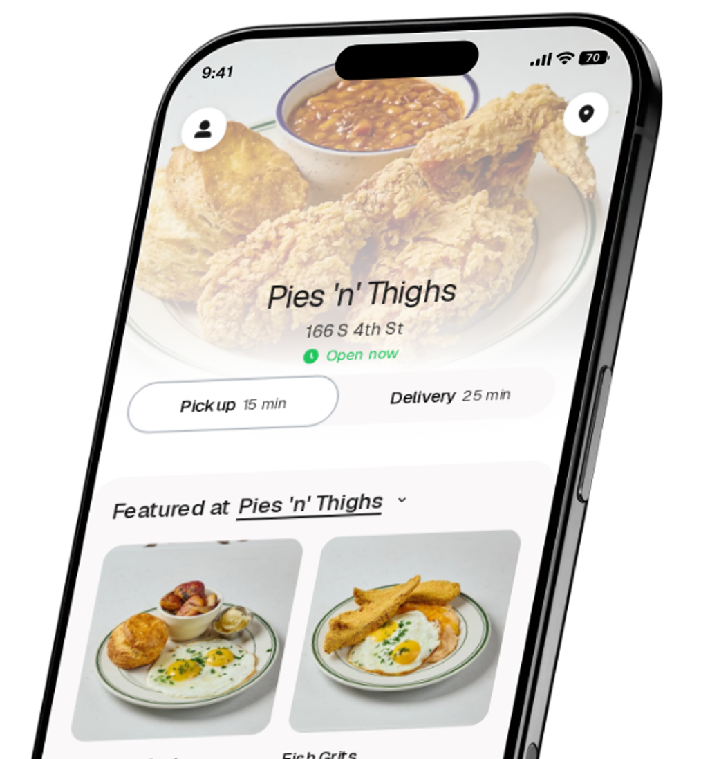 Pies 'n' Thighs app preview